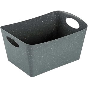 Koziol BOXXX Recycled Aufbewahrungsbox 3,5 L, Ash Grey