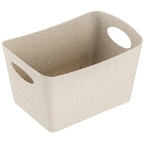 Koziol BOXXX Recycled Aufbewahrungsbox 1 L, Desert Sand