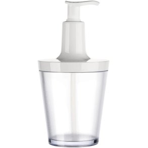 Koziol FLOW Recycled Sbedispenser, Hvid