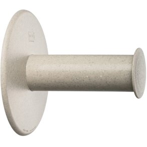 Koziol PLUG'N'ROLL Recycled Toiletrulleholder 13,5 cm, Desert Sand