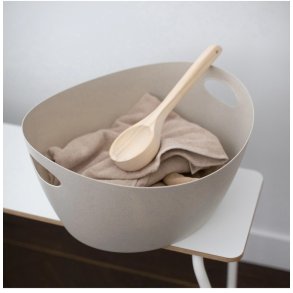 Koziol BOTTICHELLI Recycled Opbevaringskurv 15 L, Desert Sand
