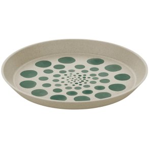Koziol CONNECT Tallerken 4 stk. 20,5 cm, Nature Desert Sand