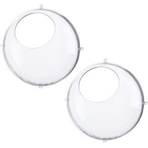 Koziol ORION Wanddisplay 2-teilig, Crystal Clear