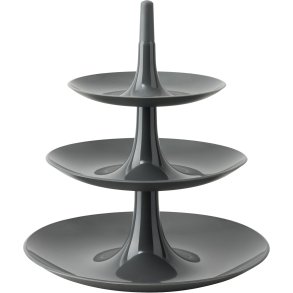 Koziol BABELL L Etagere H34 cm, Nature Ash Grey