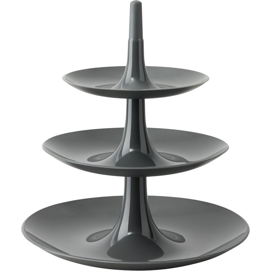 Koziol BABELL L Etagere H34 cm, Nature Ash Grey