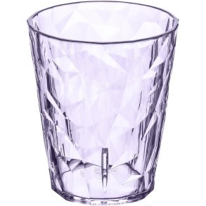 Koziol CLUB LIGHT Glas 25 cl, Transparent Lavender