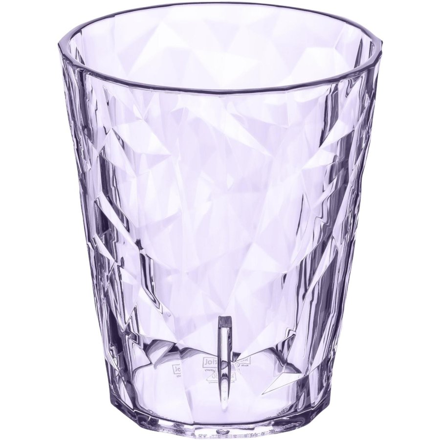 Koziol CLUB LIGHT Glas 25 cl, Transparent Lavender