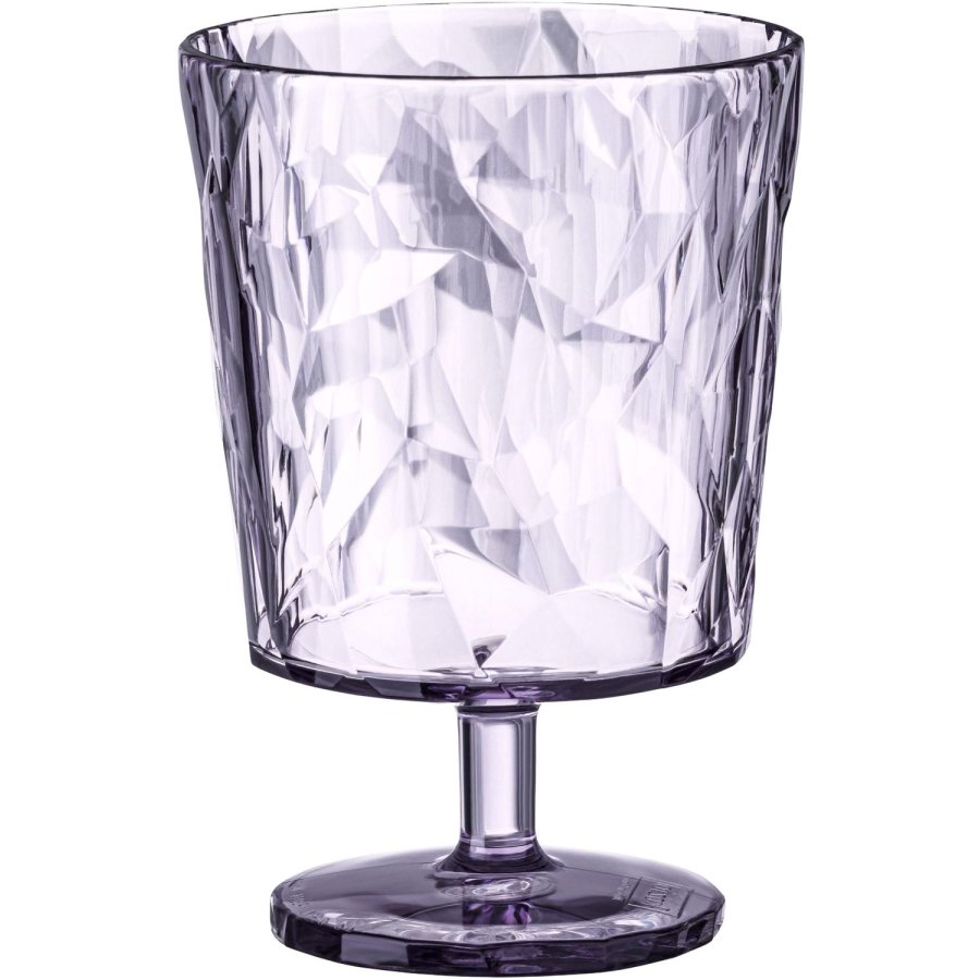 Koziol CLUB LIGHT Wijnglas 25 cl, Transparent Lavender