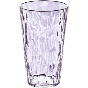 Koziol CLUB LIGHT Glas 40 cl, Transparent Lavender