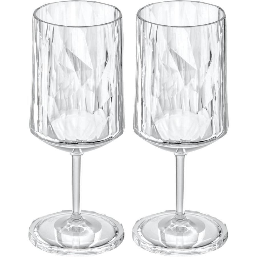 Koziol CLUB No. 4 Cocktailglas 2-delige set 30 cl, Crystal Clear