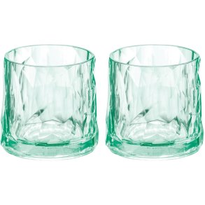 Koziol CLUB No. 2 Whiskeyglas 2er Set 25 cl, Jade