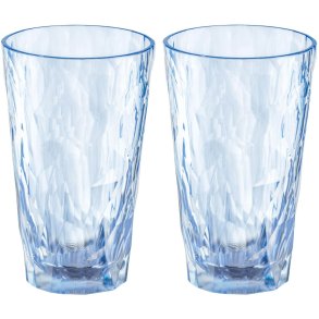 Koziol CLUB No. 6 Waterglas 2-delige set 30 cl, Aquamarine