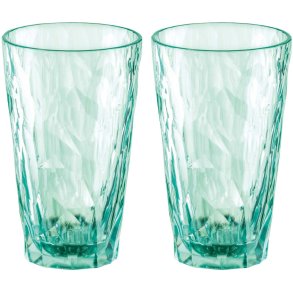 Koziol CLUB No. 6 Waterglas 2-delige set 30 cl, Jade