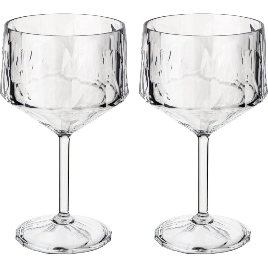 Koziol CLUB No. 15 Cocktailglas 2-delige set 40 cl, Crystal Clear
