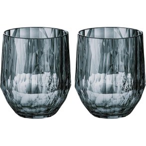 Koziol CLUB No. 23 Wijnglas 2-delige set 20 cl, Grijs