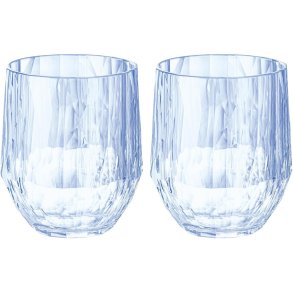 Koziol CLUB No. 23 Wijnglas 2-delige set 20 cl, Aquamarine