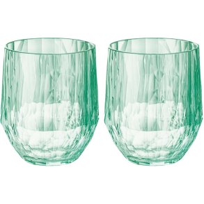 Koziol CLUB No. 23 Wijnglas 2-delige set 20 cl, Jade