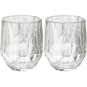 Koziol CLUB No. 24 Wijnglas 2-delige set 30 cl, Crystal Clear