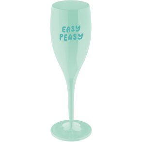Koziol CHEERS No. 1 EASY PEASY Champagneglas 10 cl, Sweet Green