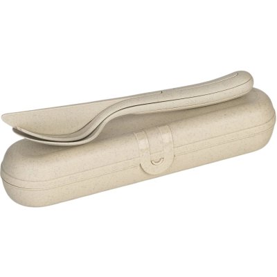 Koziol KLIKK Bestiks�t m. Etui, Nature Desert Sand