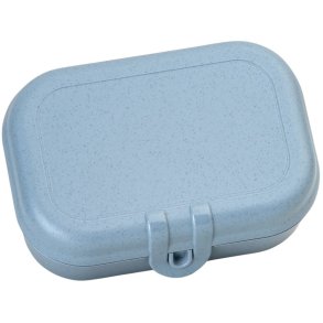 Koziol PASCAL Lunchbox 15,1x10,8 cm, Nature Flower Blue