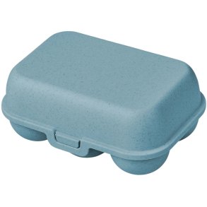 Koziol EGGS TO GO Mini Æggebakke 17x11,8 cm, Nature Flower Blue