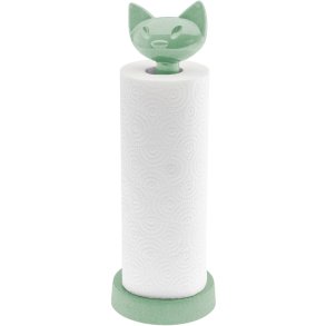 Koziol MIAOU Kchenrollenhalter H36,9, Nature Leaf Green