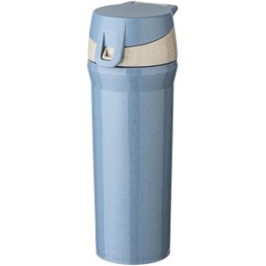 Koziol STAN Vandflaske 500 ml, Nature Flower Blue
