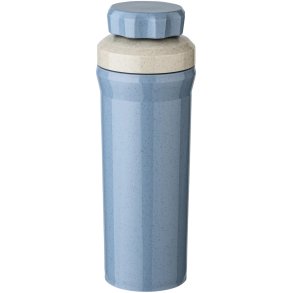 Koziol OLLI Trinkflasche 500 ml, Nature Flower Blue