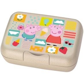 Koziol CANDY Peppa Pig Lunchbox 19x13,5 cm, Organic Sand