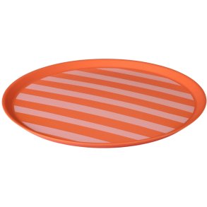 Koziol NORA Teller 25,5 cm, Strong Coral