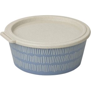 Koziol BLOMSTER Aufbewahrungsbox 1,3 L, Nature Flower Blue