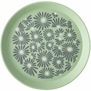 Koziol BLOMSTER Teller 20,5 cm, Nature Leaf Green