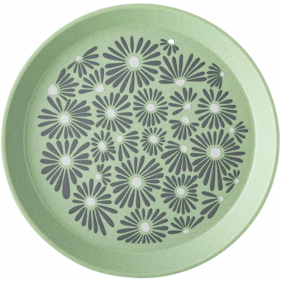 Koziol BLOMSTER Teller 20,5 cm, Nature Leaf Green