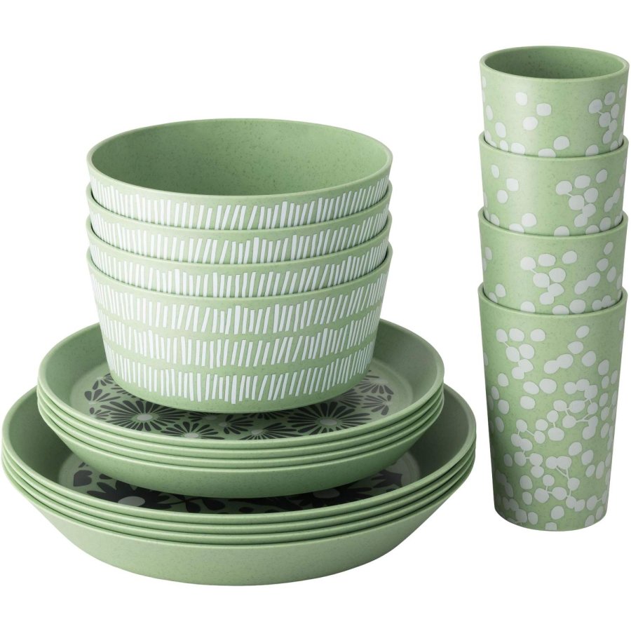 Koziol BLOMSTER Stels�t 16 Dele, Nature Leaf Green