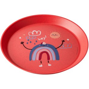 Koziol CONNECT Dreams Teller 20,5 cm, Organic Coral Red