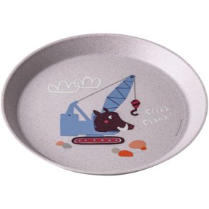 Koziol CONNECT Trucks Teller 20,5 cm, Organic Purple Grey