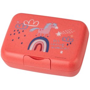 Koziol CANDY Dreams Lunchbox 19x13,5 cm, Organic Coral Red
