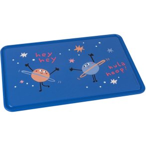 Koziol CONNECT Space Snackbrett 24x15 cm, Organic Space Blue