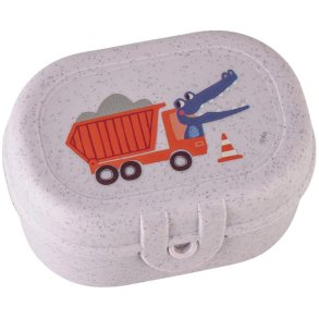 Koziol PASCAL Mini Trucks Snackboks 9,6x7 cm, Organic Purple Grey