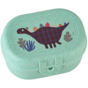 Koziol PASCAL Mini Rex Snackboks 9,6x7 cm, Organic Sage Green