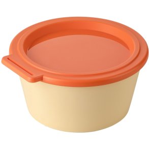 Koziol NORA Lunchbox 700 ml, Sweet Yellow/Strong Soral