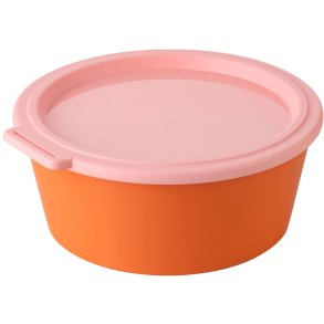 Koziol NORA Lunchbox 1,3 L, Strong Coral/Sweet Pink