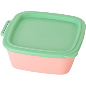 Koziol NORA Lunchbox 750 ml, Sweet Pink/Mid Green