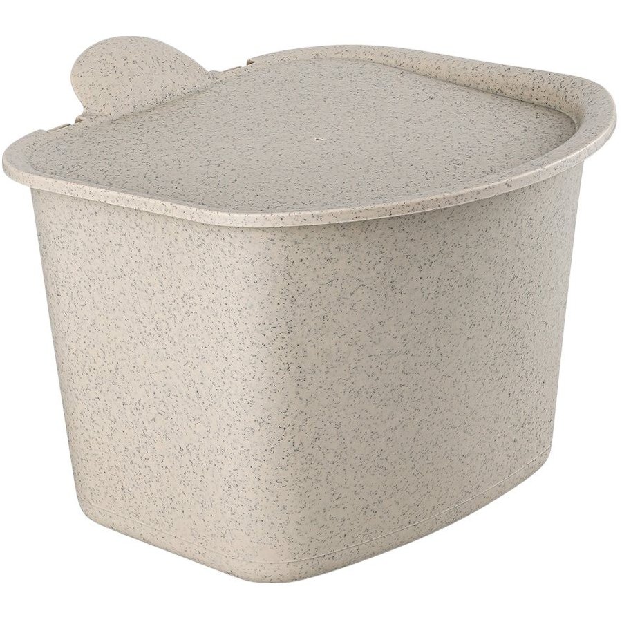Koziol BIBO Biomüllbehälter 3 L, Nature Desert Sand