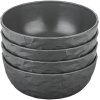 Koziol CLUB Schüssel 4er Set 70 cl, Nature Ash Grey
