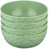 Koziol CLUB Schssel 4er Set 70 cl, Nature Leaf Green