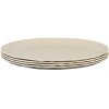 Koziol CLUB Teller 4er Set 26 cm, Nature Desert Sand