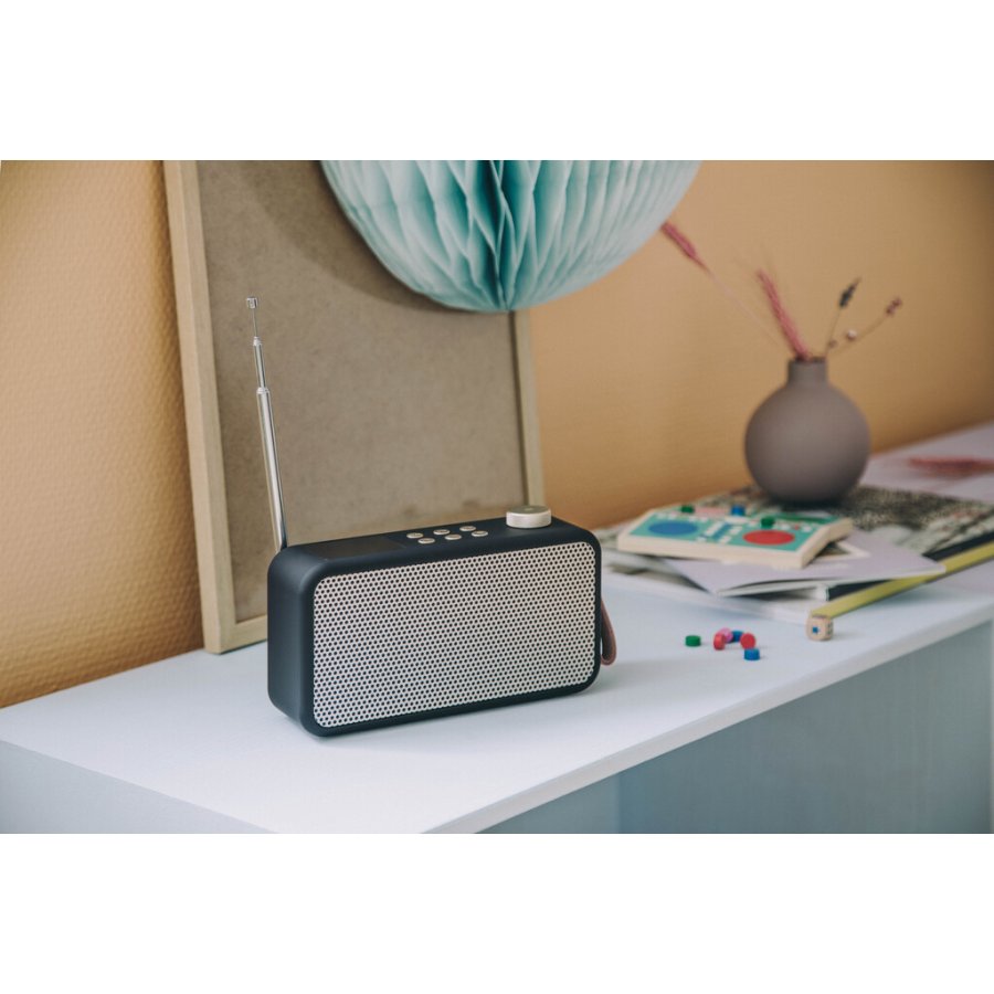 Kreafunk aTUNE DAB+ Radio 11x19,5 cm, Sort