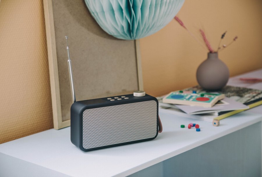 Kreafunk aTUNE DAB+ Radio 11x19,5 cm, Sort